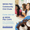 WESS P&C Community Chit Chats @ WESS Cafe in O Block, next to Tuckshop